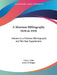 A Mormon Bibliography 1830 to 1930: Indexes to a Mormon Bibliography and Ten Year Supplement by Chad J. Flake, Larry W. Draper