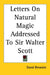 Letters on Natural Magic Addressed to Sir Walter Scott by David Brewster