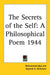 The Secrets of the Self: A Philosophical Poem 1944 by Muhammad Iqbal, Reynold Alleyne Nicholson