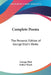 Complete Poems: The Personal Edition of George Eliot's Works by George Eliot, Esther Wood