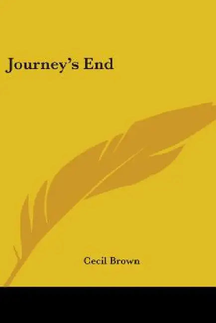 Journey's End by Cecil Brown