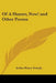 Of a Hunter, Now! and Other Poems by Jr. Stein Arthur Henry