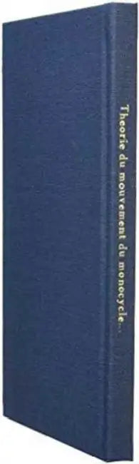 Théorie du mouvement du monocycle et de la bicyclette by E. Carvallo