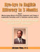 Bye-bye to English Illiteracy in 3 months by Adriano Mina P. E.