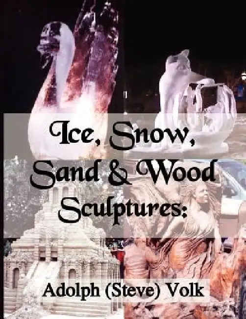 Ice, Snow, Sand & Wood Sculptures by Adolph Volk