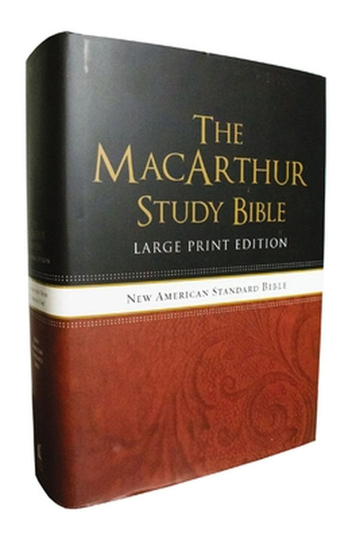 MacArthur Study Bible-NASB-Large Print by Thomas Nelson