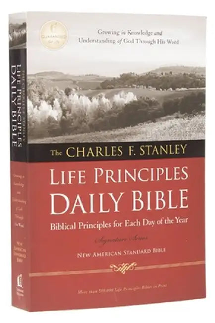 Charles F. Stanley Life Principles Daily Bible-NASB by Charles Stanley