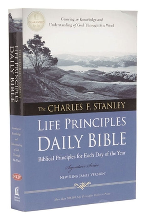 Charles F. Stanley Life Principles Daily Bible-NKJV by Charles Stanley