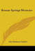 Roman Springs Memoirs by Winthrop Chandler