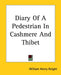 Diary Of A Pedestrian In Cashmere And Thibet by William Henry Knight