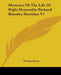 Memoirs Of The Life Of Right Honorable Richard Brinsley Sheridan V1 by Thomas Moore