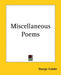 Miscellaneous Poems by George Crabbe
