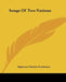 Songs Of Two Nations by Algernon Charles Swinburne