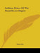 Sublime Prince Of The Royal Secret Degree by Albert Pike