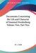 Documents Concerning the Life and Character of Emanuel Swedenborg Volume Two, Part Two by R. L. Tafel