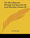 The Miscellaneous Writings And Speeches Of Lord Macaulay Volume III by Lord Macaulay
