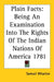 Plain Facts: Being An Examination Into The Rights Of The Indian Nations Of America 1781 by Samuel Wharton