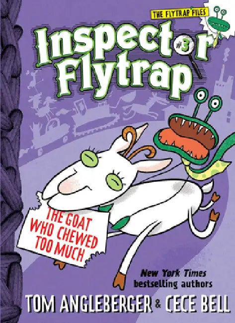 Inspector Flytrap in the Goat Who Chewed Too Much (Book #3) by Tom Angleberger