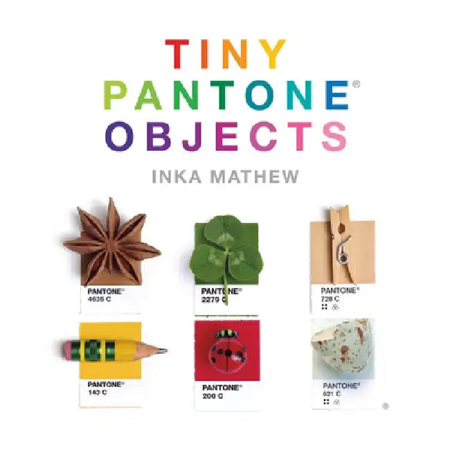 Tiny Pantone Objects: Photographs by Inka Mathew