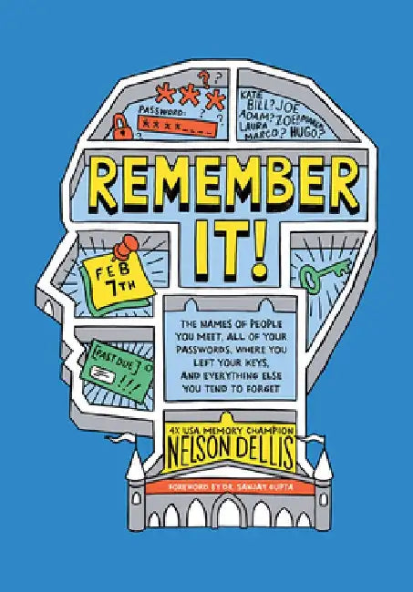 Remember It!: The Names of People You Meet, All of Your Passwords, Where You Left Your Keys, and Everything Else You Tend to Forget by Nelson Dellis
