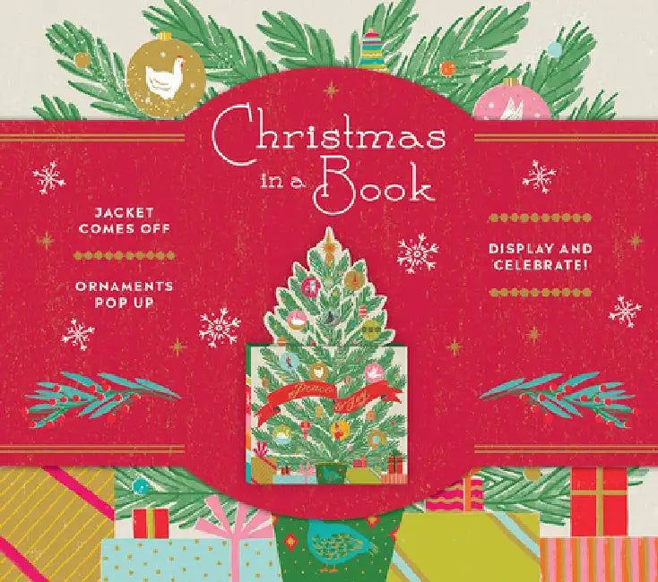 Christmas in a Book (Uplifting Editions): Jacket Comes Off. Ornaments Pop Up. Display and Celebrate! by Noterie
