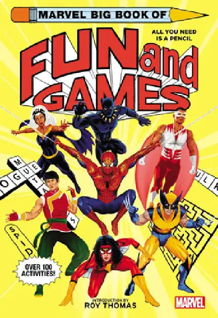 Marvel Big Book of Fun and Games by Marvel Entertainment