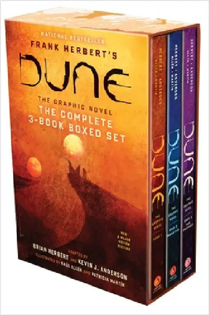 Dune: The Graphic Novel: The Complete 3-Book Boxed Set: Dune, Muadâ€™Dib, and The Prophet by Brian Herbert
