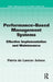 Performance-Based Management Systems: Effective Implementation and Maintenance by Patria De Lancer Julnes
