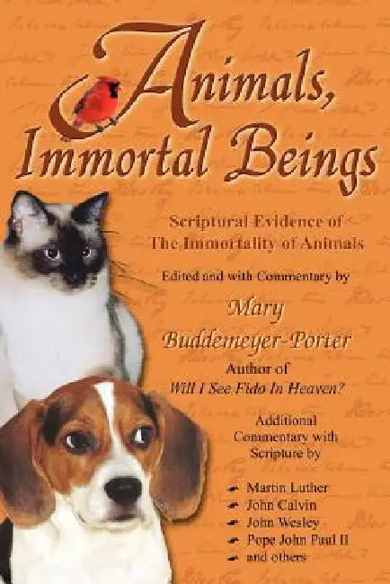 Animals, Immortal Beings by Mary Buddemeyer-Porter