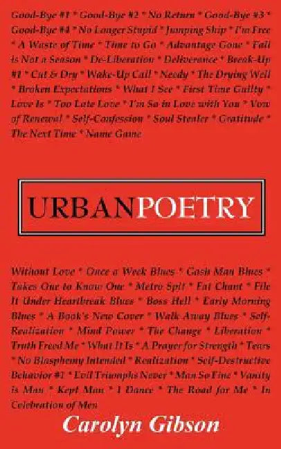 Urban Poetry by Carolyn Gibson