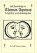 Self Knowledge in Thomas Aquinas: The Angelic Doctor on the Soul's Knowledge of Itself by Richard T. Lambert