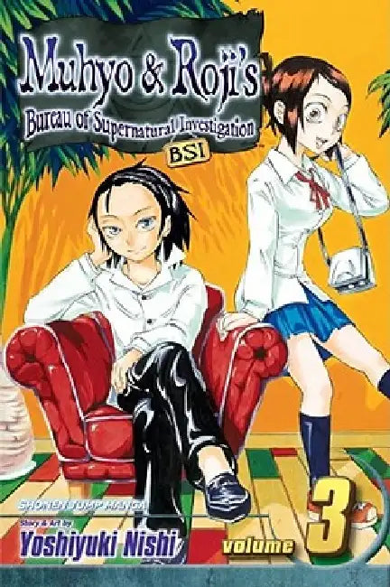 Muhyo & Roji's Bureau of Supernatural Investigation, Vol. 3 by Yoshiyuki Nishi