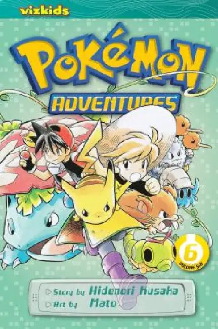 Pokemon Adventures, Volume 6 by Hidenori Kusaka