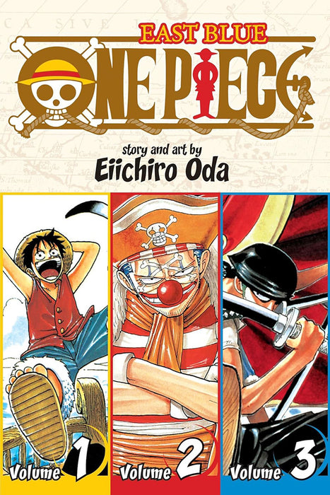 One Piece, Volumes 1-3: East Blue