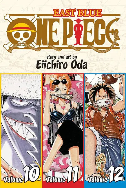 One Piece East Blue, Volume 10-12 by Eiichiro Oda