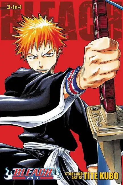 Bleach (3-In-1 Edition), Vol. 1: Includes Vols. 1, 2 & 3 by Tite Kubo