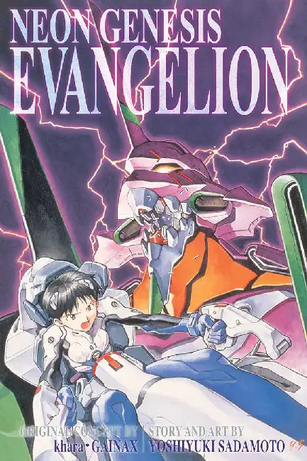 Neon Genesis Evangelion 3-In-1 Edition, Vol. 1: Includes Vols. 1, 2 & 3 by Yoshiyuki Sadamoto