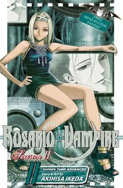 Rosario+vampire: Season II, Volume 11 [With Mini-Poster] by Akihisa Ikeda