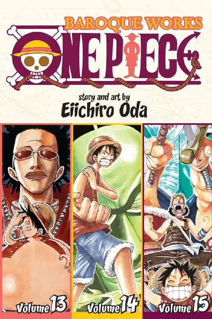 One Piece: Baroque Works, Volumes 13-15 by Eiichiro Oda