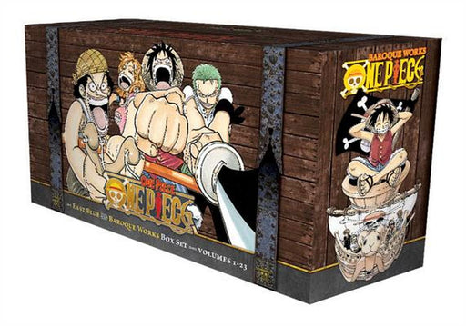 One Piece Box Set: East Blue and Baroque Works (Volumes 1-23 with Premium) by Eiichiro Oda