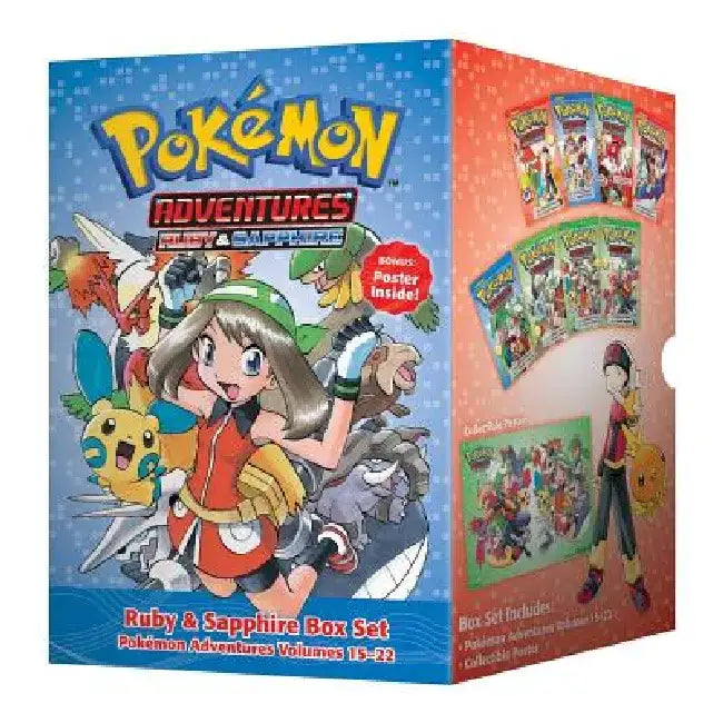 Pokemon Adventures Ruby & Sapphire Box Set: Includes Volumes 15-22 by Hidenori Kusaka