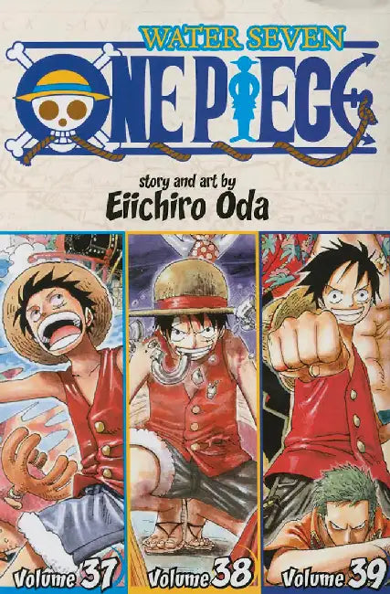 One Piece: Water Seven 37-38-39, Vol. 13 (Omnibus Edition) by Eiichiro Oda