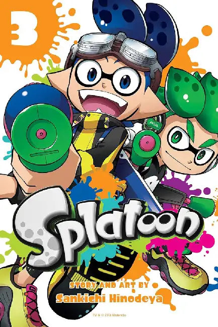 Splatoon, Vol. 3 by Sankichi Hinodeya