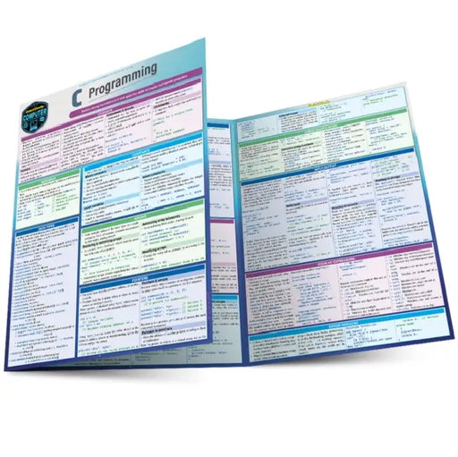 C Programming Language: A Quickstudy Laminated Reference Guide by Robin Nixon