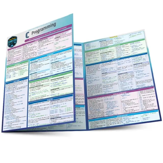 C Programming Language: A Quickstudy Laminated Reference Guide by Robin Nixon