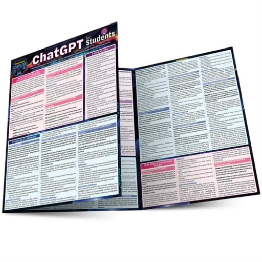 ChatGPT for Students: A Quickstudy Laminated Reference Guide by Frank Blackwell