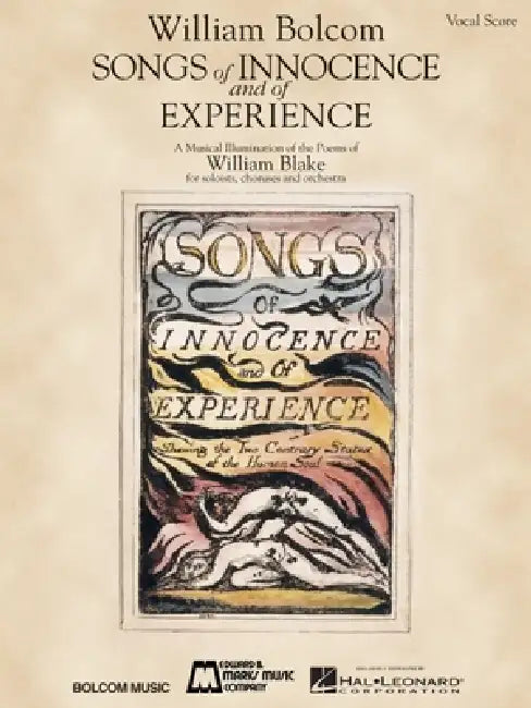 Songs of Innocence and of Experience: Vocal Score by William Bolcom