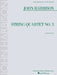 String Quartet No. 3: Score and Parts by John Harbison