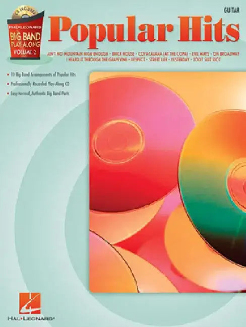 Popular Hits - Guitar: Big Band Play-Along Volume 2 [With CD] by Hal Leonard Corp