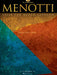 Menotti Arias for Mezzo-Soprano: 8 Arias from 5 Operas [With CD (Audio)] by Gian Carlo Menotti